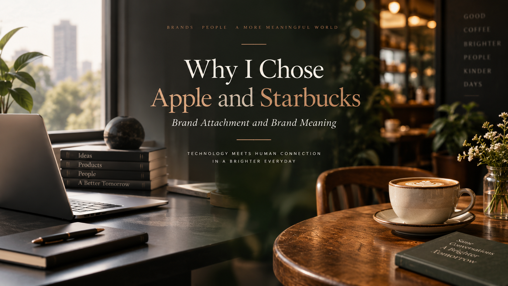 Why I Chose Apple and Starbucks to Explore Brand Attachment and Brand Meaning